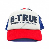 Evergreen B-TRUE Basic Mesh Cap Red / Grey / Blue