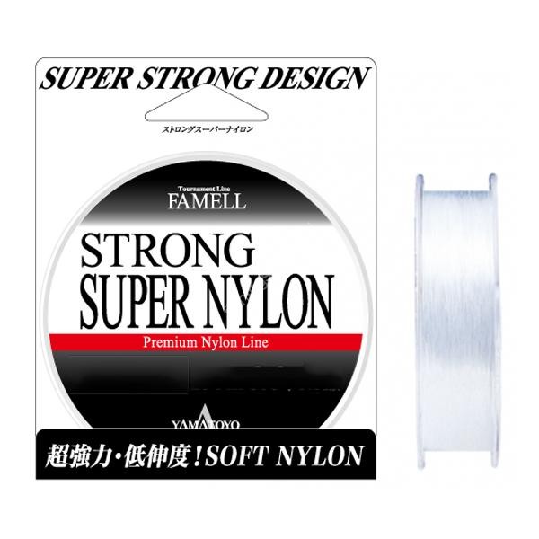 YAMATOYO Tegusu Famel Strong Super Nylon 100m Transparent #0.5 (3lb)