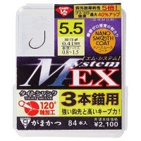 GAMAKATSU G-Hard V2 M System EX Box 3 anchors [Nano Smooth Coat] #6.5 (84pcs)
