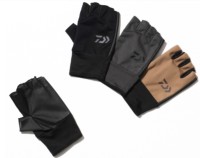 DAIWA DG-8125W Windproof Beltless Gloves 5 Cuts [Black] L