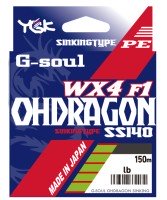 YGK G-Soul Ohdragon WX4 F1 SS140 [Multicolor] 150m #2.5 (32lb)