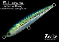 ZEAKE SJ_Pencil 11 # SJP003 Silver Powder Holo Makkareru