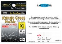 DOHITOMI Range Cross Hook M [KN] #4 (10pcs)