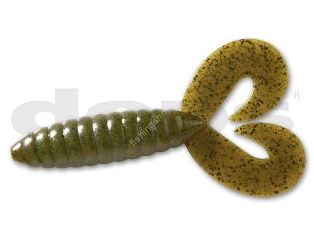 DEPS DeathAdder Hog Twin-Tail 6'' #12 Green Pumpkin