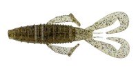NORIES Front Flapper Curly 4" #458 Sesame Shrimp