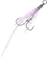 HAYABUSA FS580 Assist Hook Tie Tune Fishtail M-12 2 Clear Pink