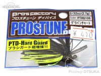 Pro's Factory PTD Hard Guide 3 / 32 Green Pumkin Chart