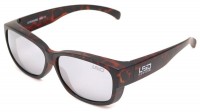 LSD Overglass Type2 #Matte Tortoise / Light Gray Flash Mirror