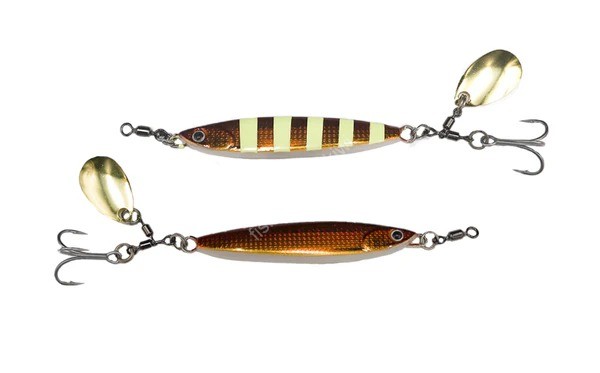 GALAPAGOS Ga Shore Metal Blade 40g #31 Real Zebra Red Gold Iwashi