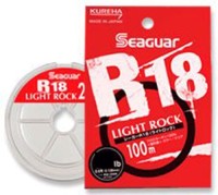 KUREHA Seaguar R18 Light Rock [Clear] 100m #0.6 (2.5lb)