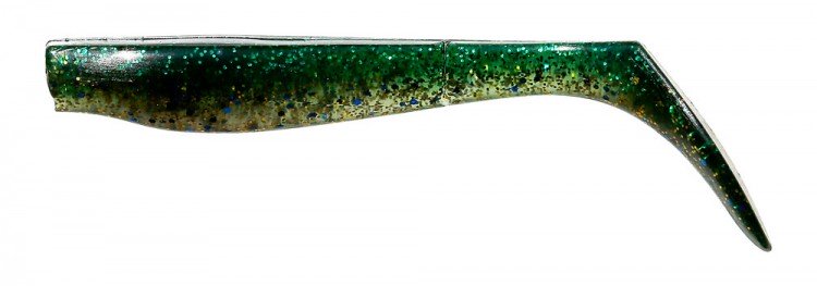 BUDDY WORKS Flag Shad 5 GKT Green Gold