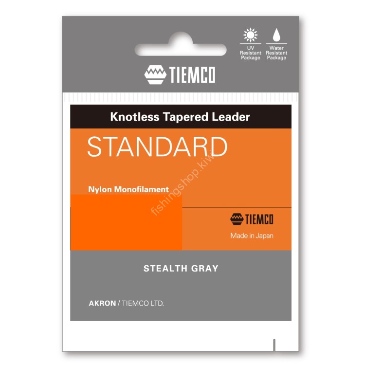 TIEMCO Standard Leader 2X [Stealth Gray] 12ft