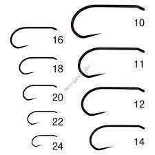 GAMAKATSU B11-B [Matte Black] #24 (20pcs)