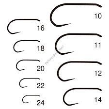 GAMAKATSU B11-B [Matte Black] #24 (20pcs)