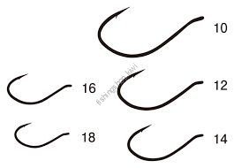 GAMAKATSU C13-K [Matte Black] #18 (20pcs)