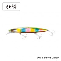 SHIMANO XF-413T Nessa Hirame Minnow 135S Flash Boost # 007 F Chart Candy