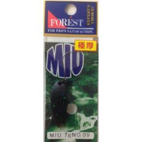 FOREST Miu Native Series 7.0g #09 Matte Black / Green Lame