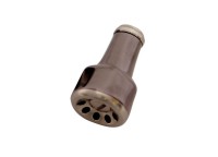 LIVRE 5385 Fortissimo Titanium Custom Knob #Brown (IP)/Titanium (2 pcs)