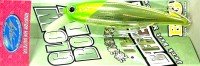 LUCKY CRAFT B'Freeze 78S ESG #Half Mirror Glow Green Head Chart