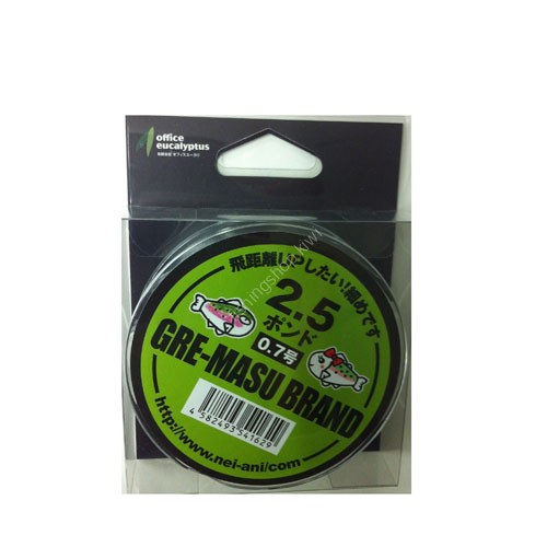 OFFICE EUCALYPTUS Gre-Masu Brand [Clear] 100m #0.7 (2.5lb)