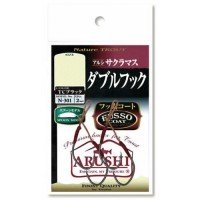 SASAME Arushi Sakuramasu N-301 [TC Fluorine Black] M (2pcs)