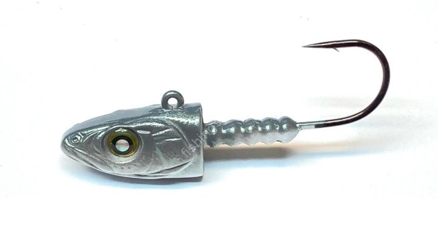 NISHINE nishine SmeltHead 2/7oz-#4/0 (2pcs) #Emerald Shiner