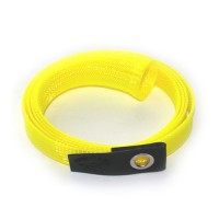 GEECRACK GEE717 Rod Mesh Cover (Spinning Type) Yellow