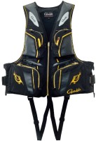 GAMAKATSU GM2193 Floating Vest (Black x Gold) LL