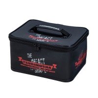 TSURI MUSHA F21801 Tool & Lunch Box Square #Flag Black