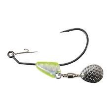 DUO The Rock Spin Hook [Chartreuse] #3/0 3.5g (3pcs)