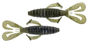 NORIES Front Flapper Curly 4" #512 Reservoir Shrimp
