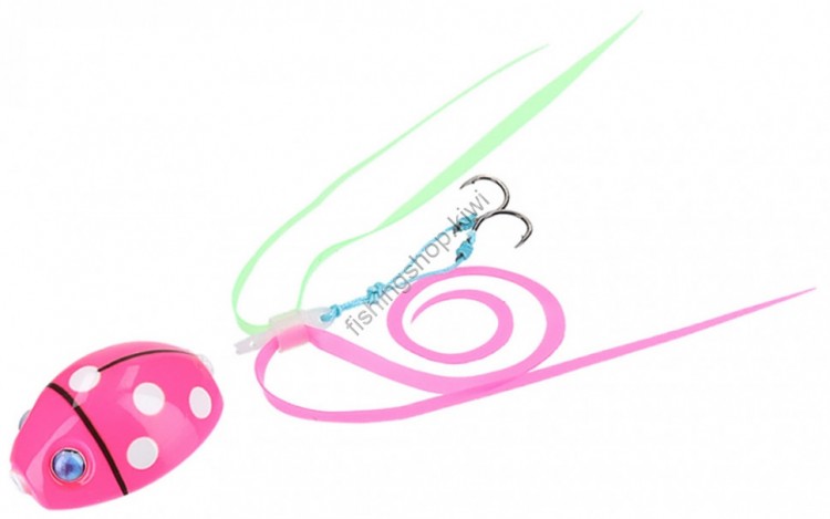 DAIWA Kohga BayRubber Free Nakai α Ladybug 60g #DT Pink