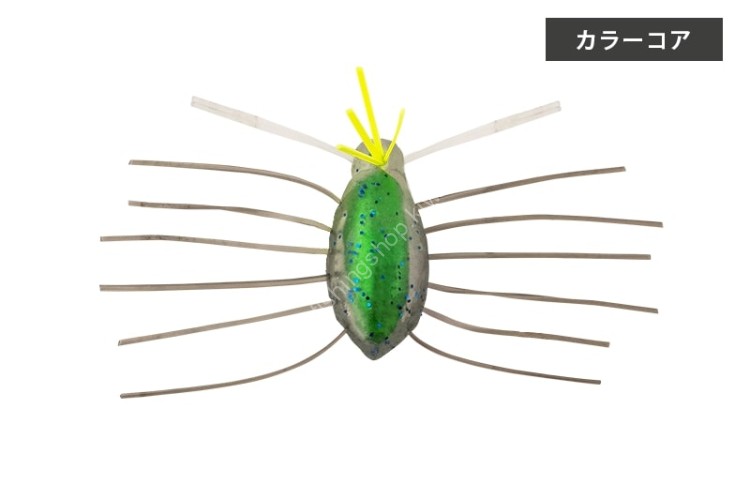 JACKALL Need Bug 28.5F #Mohican/Green Canabun