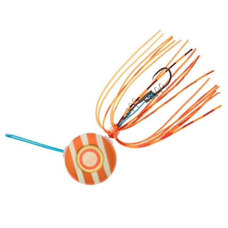 ECOGEAR TG Aquraba Head Kuwase 100g #AH06 Orange Metal Glow Stripe (AK04 Super Orange Tiger)