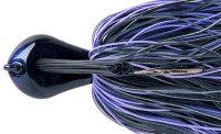 DEPS Sliding Jig 1/2oz Fine Rubber Skirt #03 Black/Purple