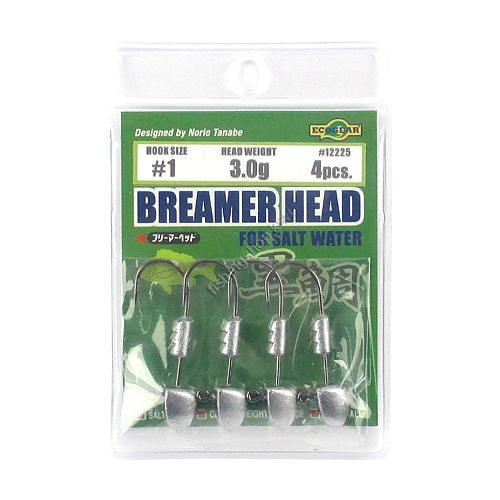 ECOGEAR Braemer Head 3g #1 (4pcs)