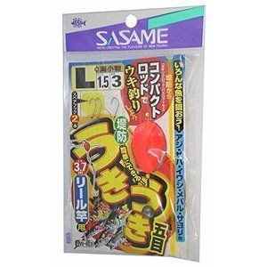 SASAME Ukiuki Embankment Five-fish Reel Rod W661 L