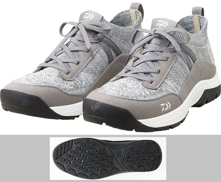 DAIWA DS-2101K Daiwa Knit Fishing Shoes 28.0 Gray Wear buy at