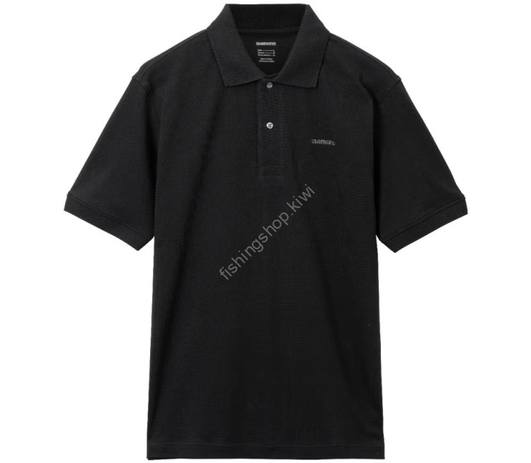 SHIMANO SH-002W Prestige Polo Shirt Black WS