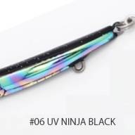 LITTLE JACK AmeZaiku JP 45mm #06 UV Ninja Black Lures buy at