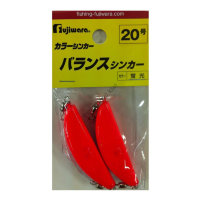 Fujiwara Colour Sinker Balance Sinker No.20 Fluorescent
