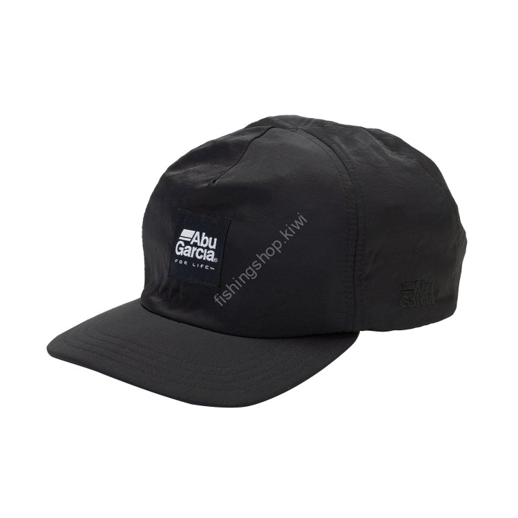 ABU GARCIA Nylon 5 Panel Flex Brim Cap [Black] Free
