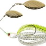 JACKALL Super Dooon 1/4oz TG #Chart Back White