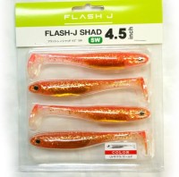 FISH ARROW Flash J Shad SW 4.5'' #155 UV Sakura/Gold (4pcs)