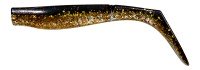 BUDDY WORKS Flag Shad 5 KKS Black Gold Silhouette