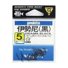 GAMAKATSU Iseama Rose [Black] #5 (16pcs)