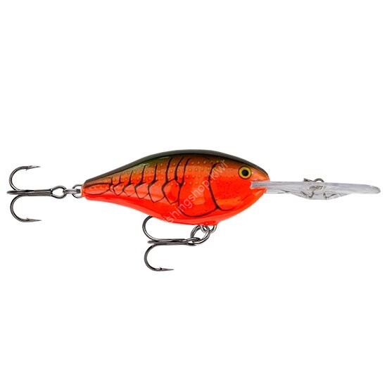 RAPALA Risto Rap 70mm 16g #RR7-RCW Red Crawdad