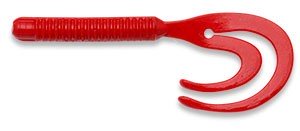 ECOGEAR Tairaba Aqua Curly 95 A19 Pure Red Red FLK.