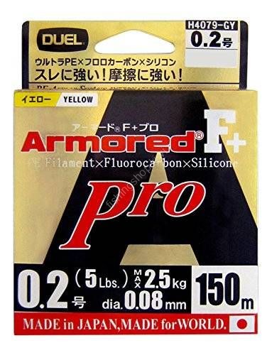DUEL Armored F+ Pro [Golden Yellow] 150m #0.2 (5lb)