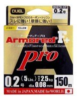 DUEL Armored F+ Pro [Golden Yellow] 150m #0.2 (5lb)